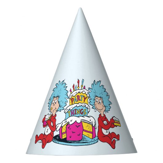 Ding Eins Ding Zwei Party Dinge Partyhütchen (Vorderseite)