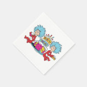 Ding Eins Ding Zwei Party Dinge Serviette (Ecke)