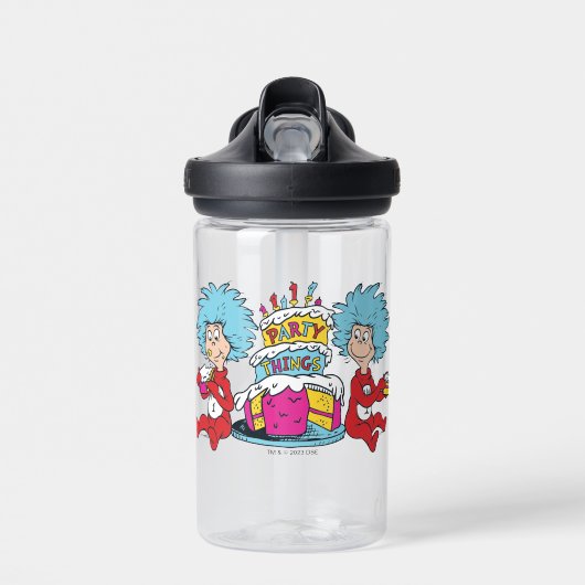 Ding Eins Ding Zwei Party Dinge Trinkflasche (Vorne)