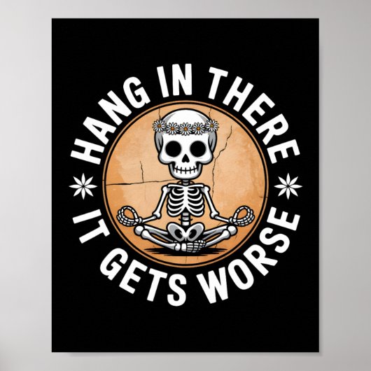 Ding in it wird es schlimmer Skeletton Spaß 2 Poster (Vorne)