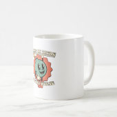 Ding in it's wird schlimmer Funny Cartoon Bomb Kaffeetasse (VorderseiteRechts)