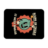 Ding in it's wird schlimmer Funny Cartoon Bomb Magnet (Horizontal)