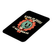 Ding in it's wird schlimmer Funny Cartoon Bomb Magnet (Linke Seite)