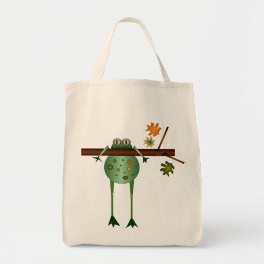 Ding in There Treefrog Tote Bag Tragetasche (Vorne)