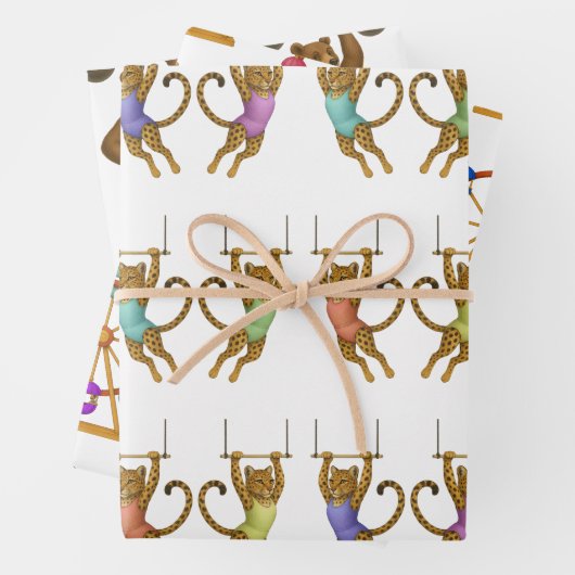 Dingaling Bros Circus acts Geschenkpapier Set (Beispiel)