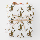 Dingaling Bros Circus acts Geschenkpapier Set (Beispiel)