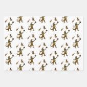 Dingaling Bros Circus acts Geschenkpapier Set (Vorderseite)