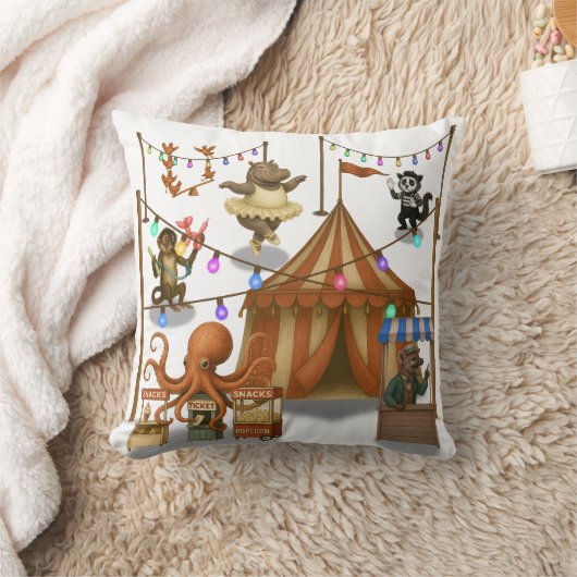 Dingaling Bros Circus acts Kissen (Decke)