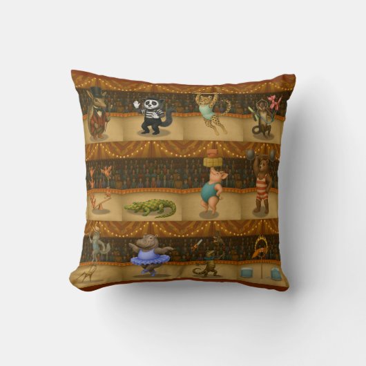 Dingaling Bros Circus acts Kissen (Vorderseite)