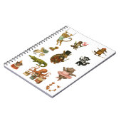 Dingaling Bros Circus acts Notizblock (Linke Seite)