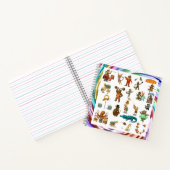 Dingaling Bros Circus acts Notizblock (Innenseite)