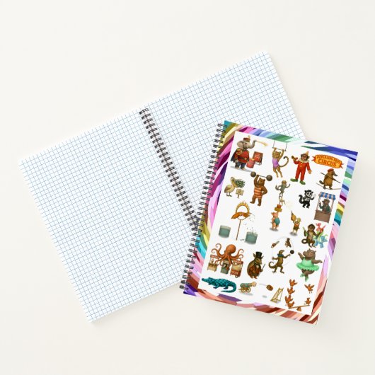 Dingaling Bros Circus acts Notizblock (Innenseite)