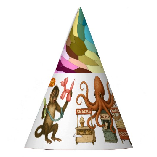 Dingaling Bros Circus acts Partyhütchen (Links)