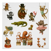 Dingaling Bros Circus acts Poster (Vorderseite)