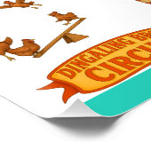 Dingaling Bros Circus acts Poster (Ecke)