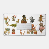 Dingaling Bros Circus acts Schreibtischunterlage (Tastatur & Maus)