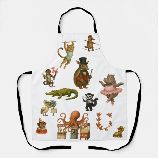 Dingaling Bros Circus acts Schürze (Vorderseite)