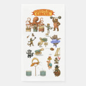 Dingaling Bros Circus acts Serviette (Vorderseite)