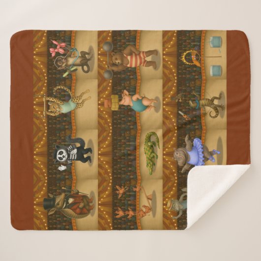 Dingaling Bros Circus acts Sherpadecke (Vorderseite (Horizontal))