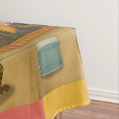 Dingaling Bros Circus Akte Tischdecke (Beispiel)