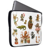 Dingaling Bros Circus Darbietungen Laptopschutzhülle (Vorne Rechts)