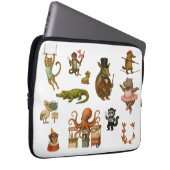 Dingaling Bros Circus Darbietungen Laptopschutzhülle (Vorne Rechts)