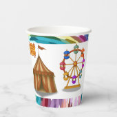 Dingaling Bros Circus Pappbecher (Rückseite)