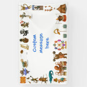 Dingaling Bros Zirkusacts Banner (Vertikal)