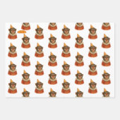 Dingaling Bros Zirkusacts Geschenkpapier Set (Vorderseite)