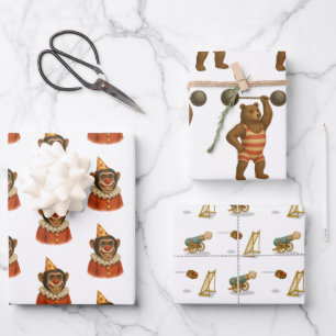 Dingaling Bros Zirkusacts Geschenkpapier Set