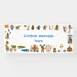 Dingaling Bros Zirkusauftritte Banner