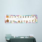 Dingaling Bros Zirkusauftritte Banner (Messeveranstaltung)