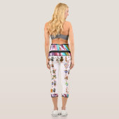 Dingaling Bros Zirkusauftritte Capri Leggings (Rückseite)