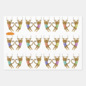 Dingaling Bros Zirkusauftritte Geschenkpapier Set (Vorderseite)