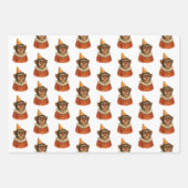 Dingaling Bros Zirkusauftritte Geschenkpapier Set (Vorderseite 2)
