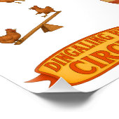 Dingaling Bros Zirkusauftritte Poster (Ecke)