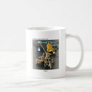 Dingbat Funny Cartoon gibt T-Shirts & Sammlerstück Kaffeetasse