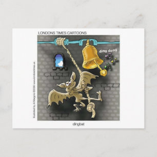 Dingbat Lustige Cartoon-Geschenke Tees & Sammelobj Postkarte
