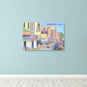 Dingburg, USA Leinwanddruck (Insitu (Holzboden))