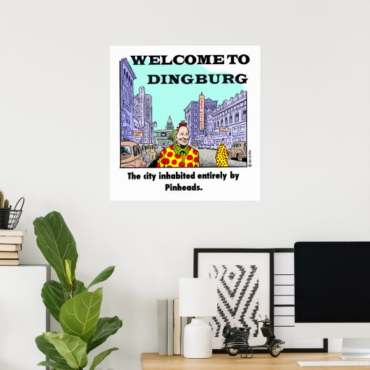 Dingburger Poster Nr. 1 (Heimbüro)