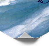 Dinge ändern, Wasserfall Wasser Motivierend drucke (Ecke)