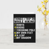 Dinge, auf denen ich beim Wandern Roots Rocks Trek Karte (Gelbe Blume)