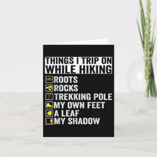 Dinge, auf denen ich beim Wandern Roots Rocks Trek Karte