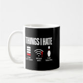 Dinge der Informatik, die ich hasse, schwache Batt Kaffeetasse (Links)