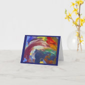 Dinge, die auseinanderfallen oder wirklich eintret karte (Gelbe Blume)