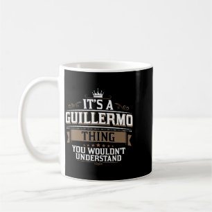 Dinge, die Guillermo versteht, würden Männer nicht Kaffeetasse