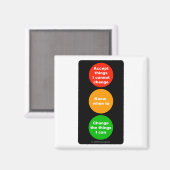 Dinge, die ich ändern kann - Magnet (Vorderseite/Rückseite)