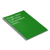 Dinge, die ich erledigen muss, aber werden nicht l notizblock (Rechte Seite)