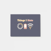 Dinge, die ich hasse Computercoding Post-it Klebezettel (Vorderseite)