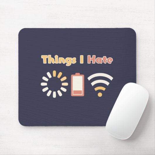 Dinge, die ich hasse Computerprogrammierung Mousepad (Mit Mouse)